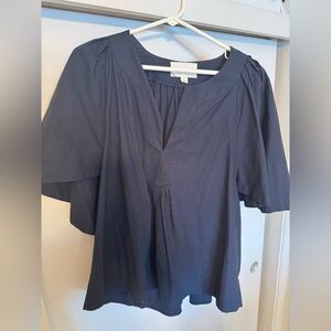 Tuckernuck Navy Blouse